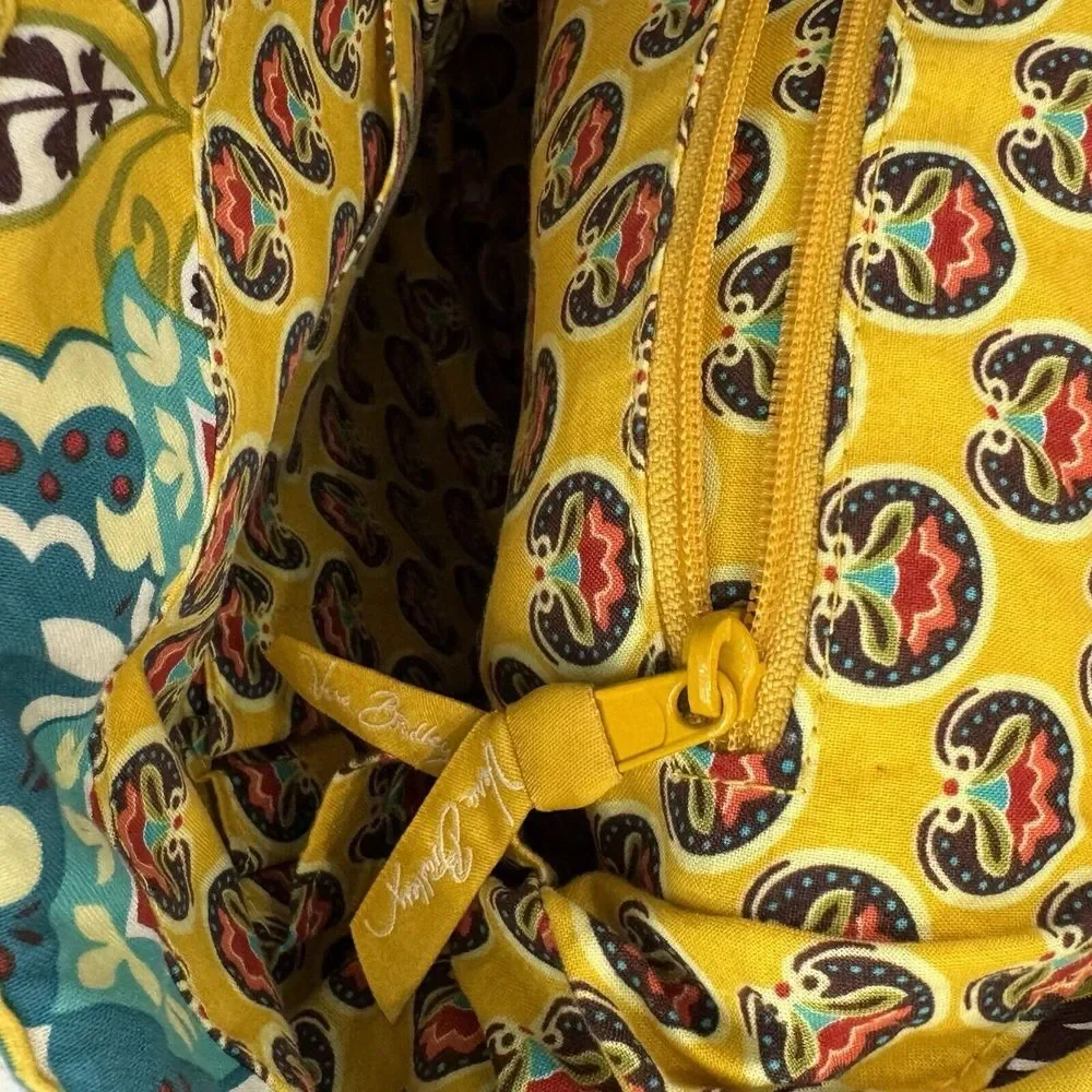 Vera Bradley‎ Retired Convertible Shoulder Bag Provencal Yellow Multicolor